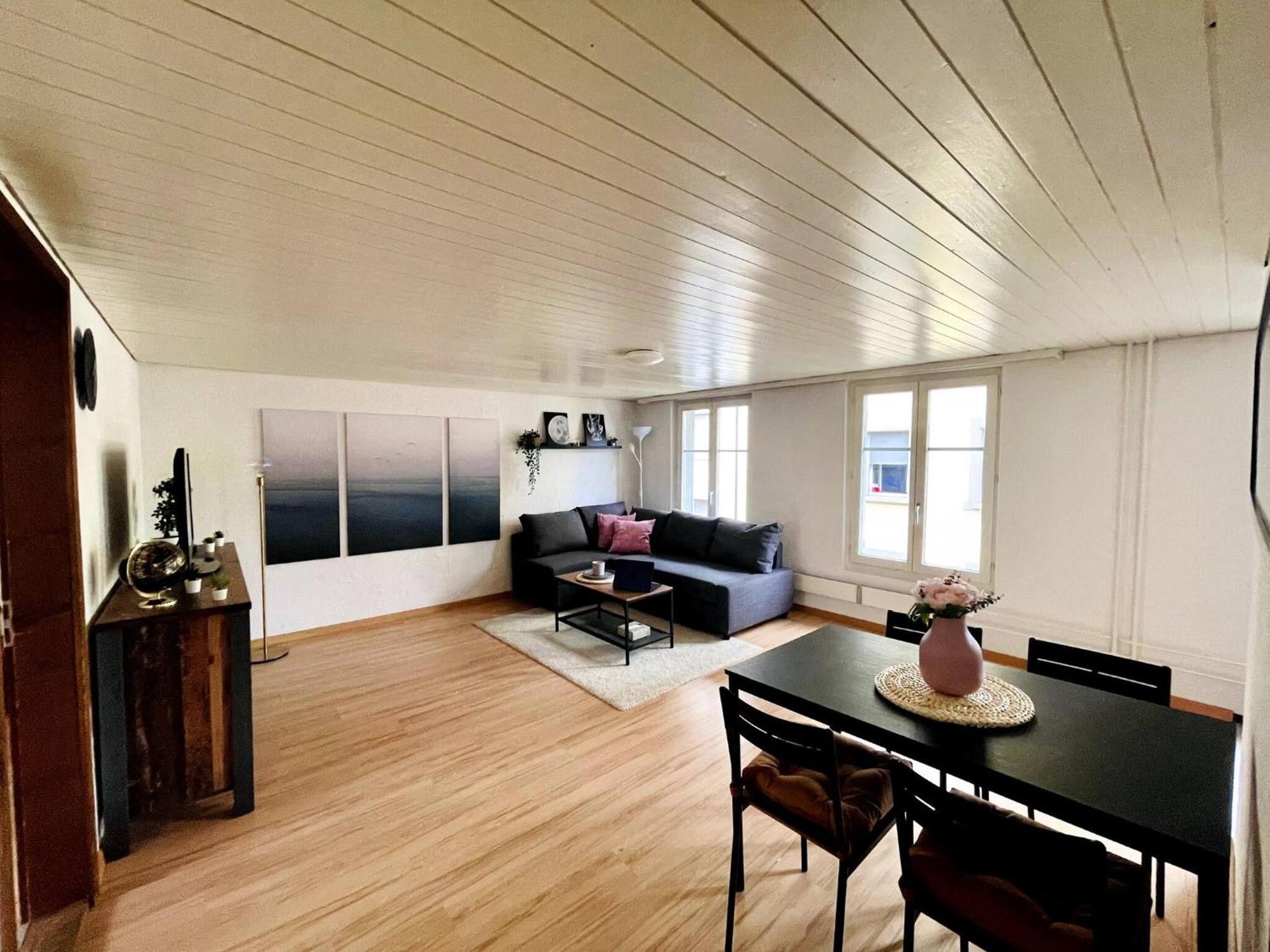Newly Furnished Beautiful Old Building Apartment In The Center With Apple Tv Saint-Gall Extérieur photo
